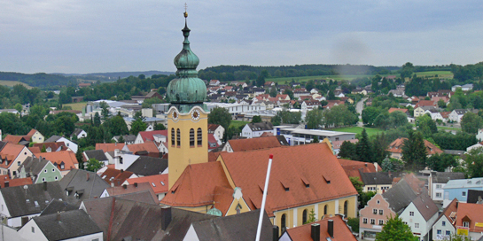 Wolnzach Luftaufnahme