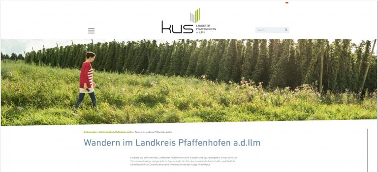 Grossansicht in neuem Fenster: KUS Pfaffenhofen Wandern