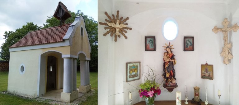 Grossansicht in neuem Fenster: Haushausen - Wegkapelle Kemnathen
