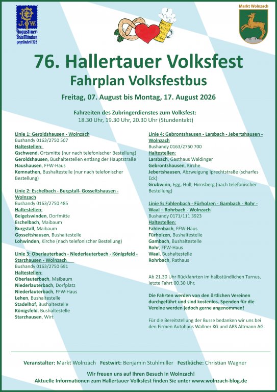 Grossansicht in neuem Fenster: Volksfest Shuttlebusse 2026 Grossansicht in neuem Fenster: Volksfest Shuttlebusse 2026