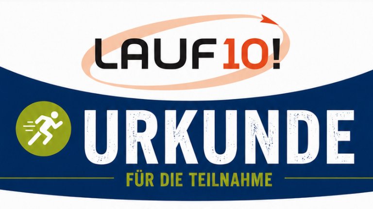 Teilnehmerurkunde Lauf10 2026 Teilnehmerurkunde Lauf10 2026