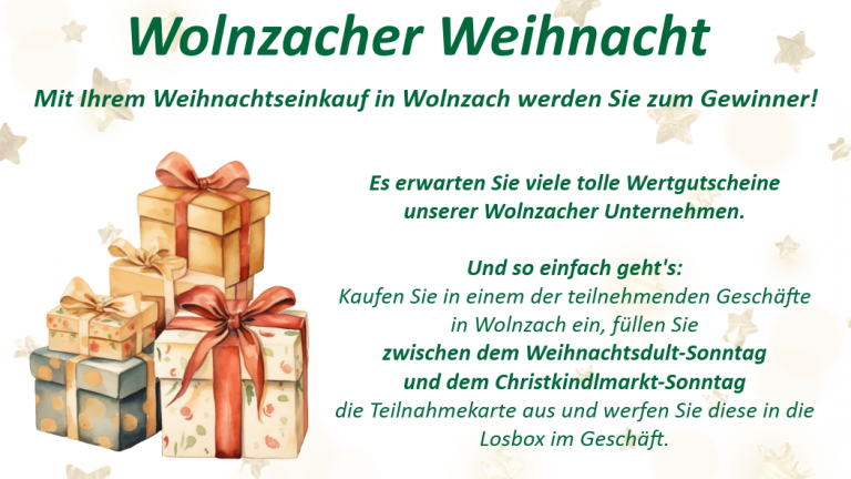 Wolnzacher Weihnacht Verlosung Teaser