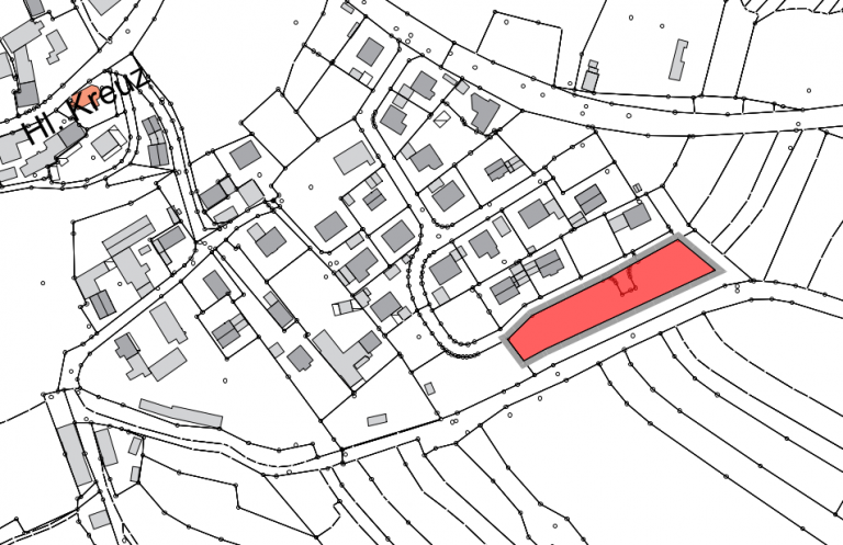 Geltungsbereich An der Siedlung Larsbach 1. Änderung