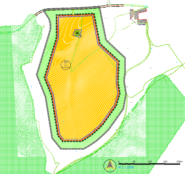 Lageplan Geltungsbereich Agri PV Egg